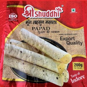 Moong Lehsun Masala Papad
